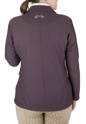 Equine Couture Ladies Equivent Show Coat - Wine Tasting - M