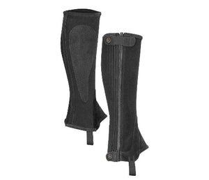 Shires Moretta Suede Half Chaps - Childs