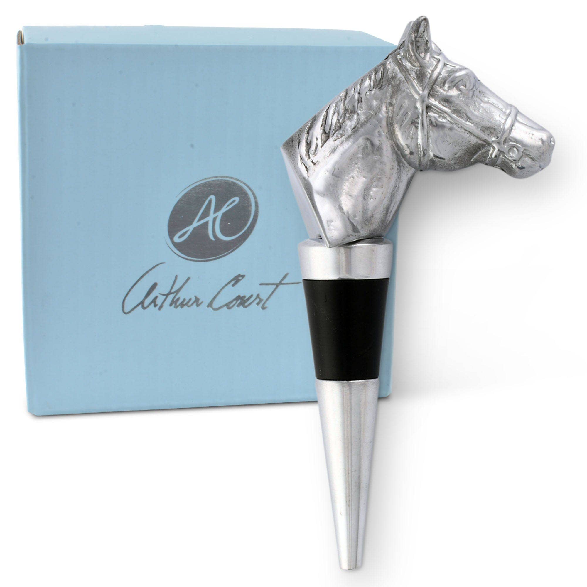 Arthur Court - Bottle Stopper - Horse Head