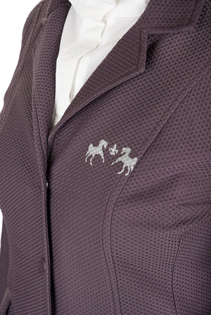 Equine Couture Ladies Equivent Show Coat - Wine Tasting - M