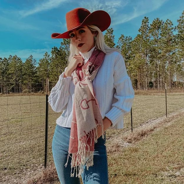 AWST Int "Lila" Snaffle Bit Pashmina