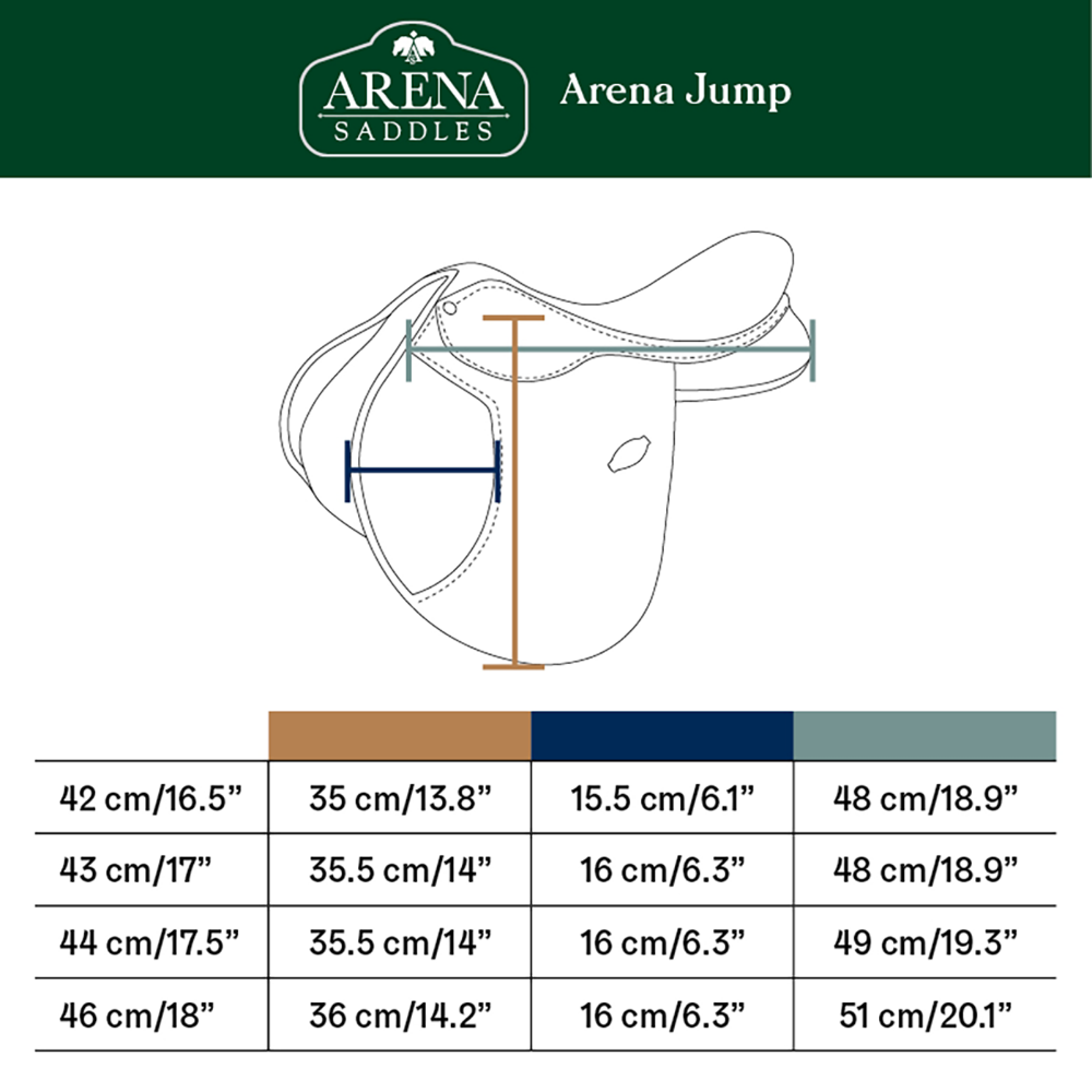 Arena Jump Saddle