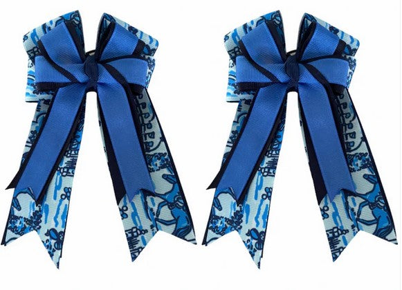 Belle and Bow Equestrian Horseshow Hair Bows
