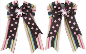 Belle and Bow Equestrian Horseshow Hair Bows