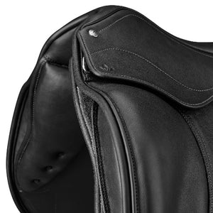 Bates Isabell Icon Dressage Saddle in Luxe Leather BLACK