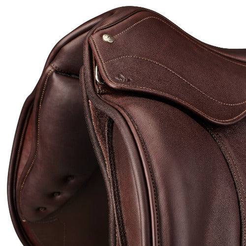Bates Isabell Icon Dressage Saddle in Luxe Leather BROWN
