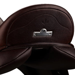 Bates Isabell Icon Dressage Saddle in Luxe Leather BROWN