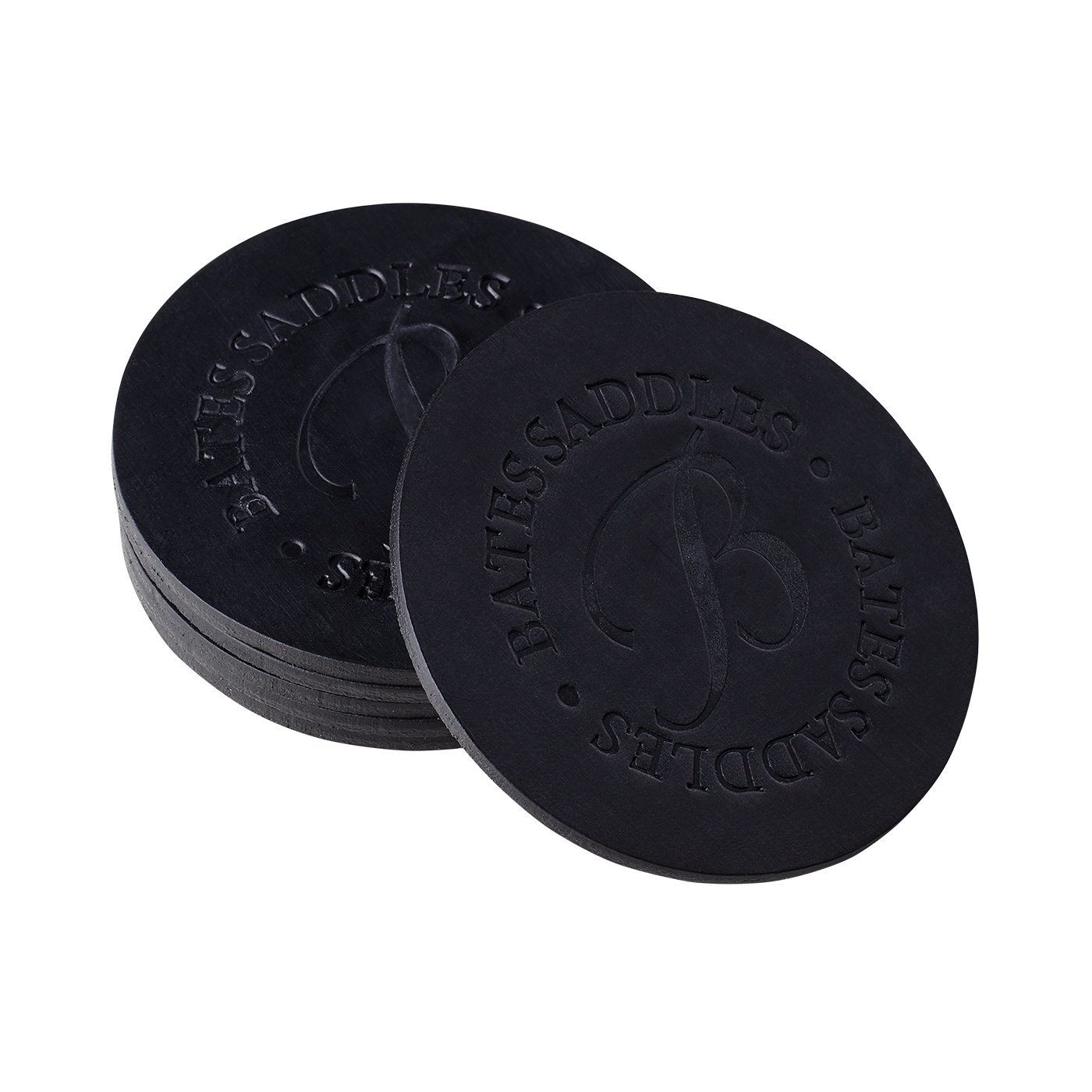 Bates Leather Coasters Set of 6