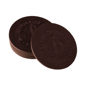 Bates Leather Coasters Set of 6