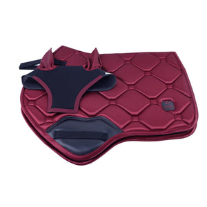 MAJYK EQUIPE® Silk Touch Saddle Pad and Matching Bonnet (Combination Special Price Bundle)