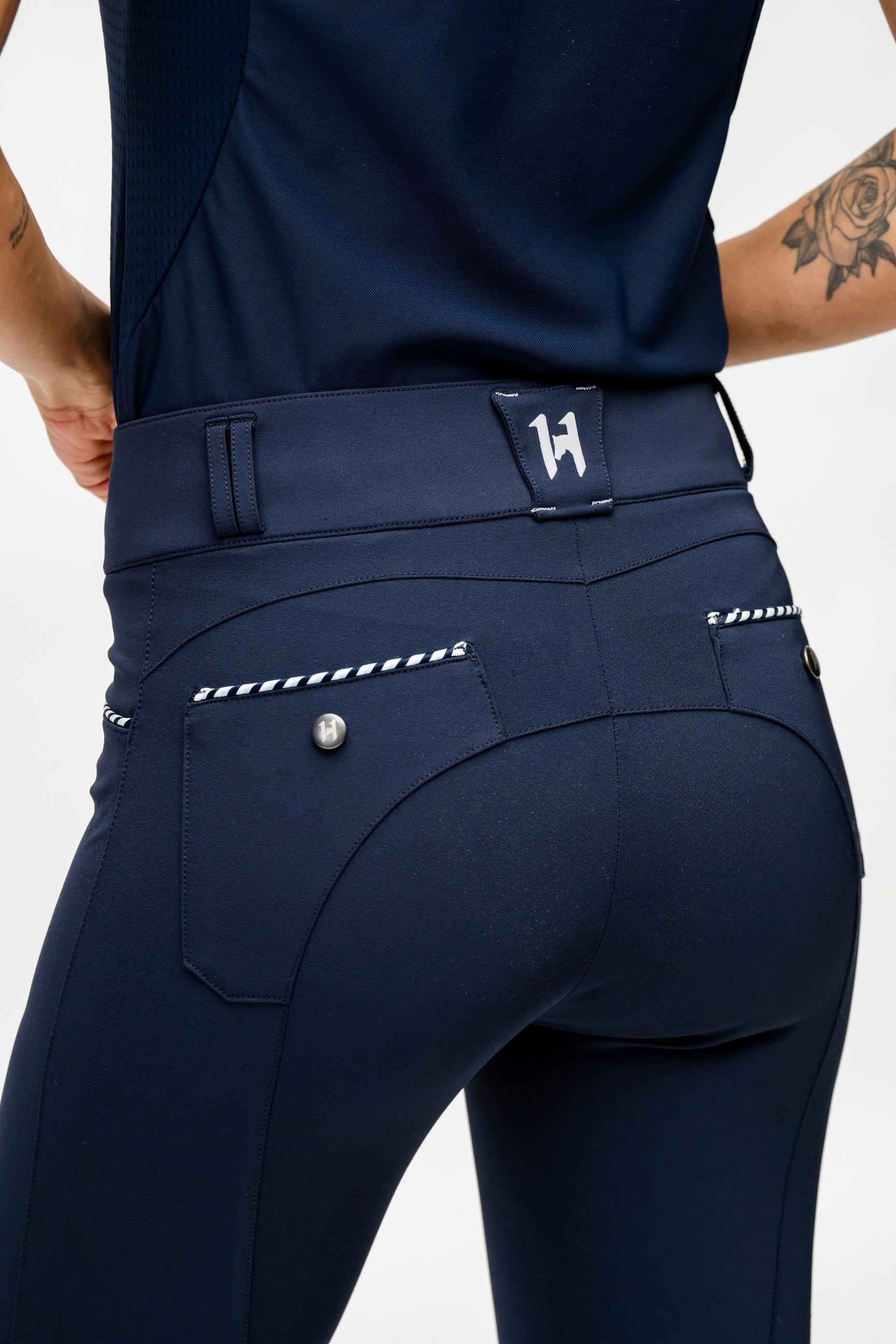 Horseware Newmarket Mid Rise Knee Patch Breeches