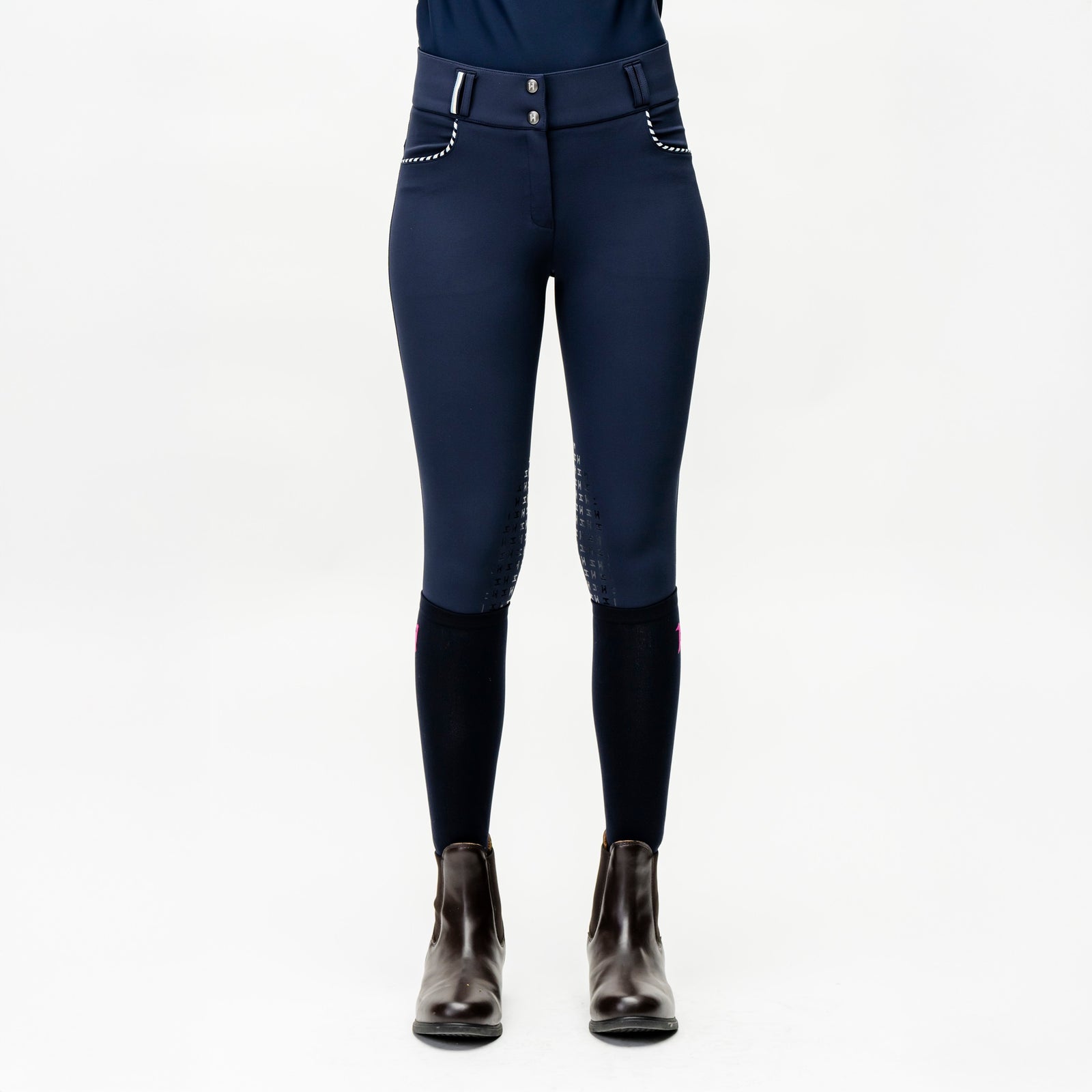 Horseware Newmarket Mid Rise Knee Patch Breeches