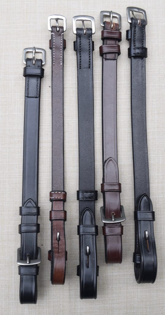 Brown Red Barn 5/8" Cheek Pieces