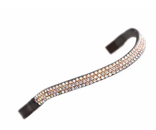 Shires Aviemore Wide Diamante Browband