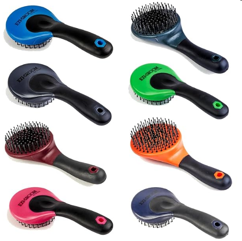 Shires EZI-GROOM Grip Mane & Tail Brush