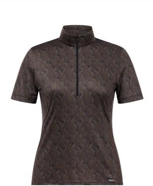 Kerrits Play It Coolcore Short Sleeve Shirt – Print - The Carousel Horse 