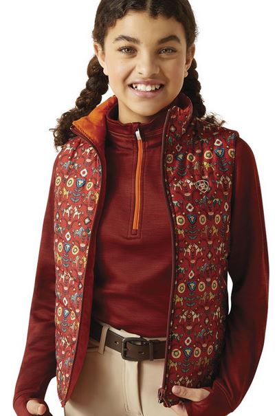 Ariat Kids’ Bella Reversible Insulated Vest CLOSEOUT