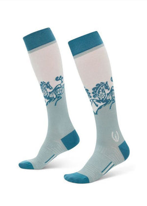 Kerrits Frolic Horse Knee-Hi Socks - The Carousel Horse 