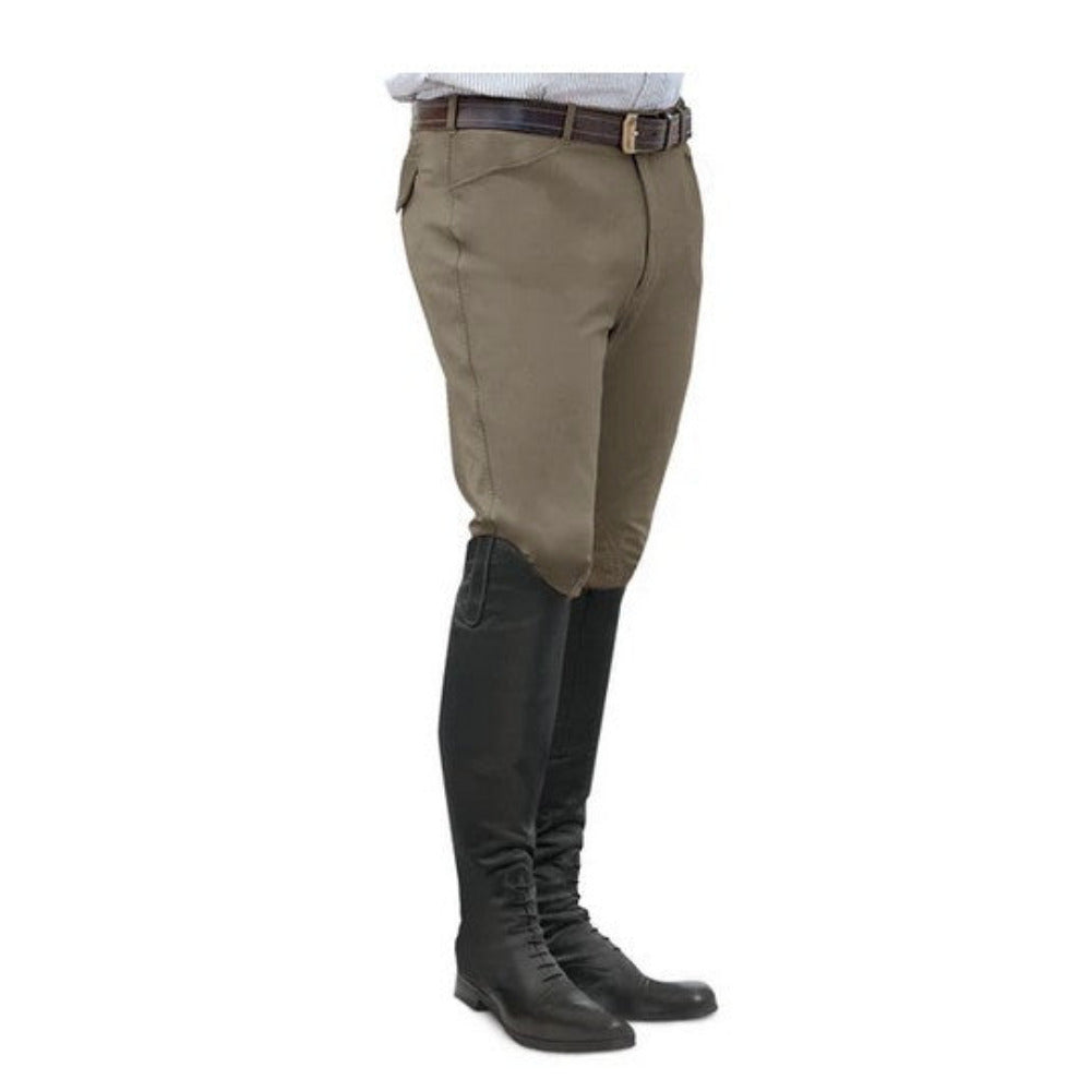 Ovation Men's EuroWeave DX 4-Pocket Front Zip Full Seat Breeches CLOSEOUT - The Carousel Horse 