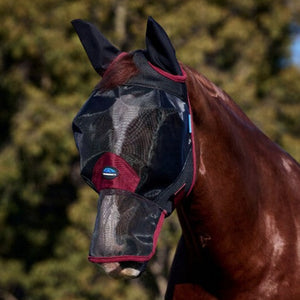 WeatherBeeta ComFiTec Fine Mesh Fly Mask With Ears & Nose
