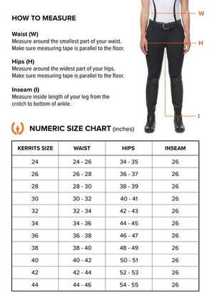 Kerrits Affinity Pro Silicone Knee Patch Riding Breech