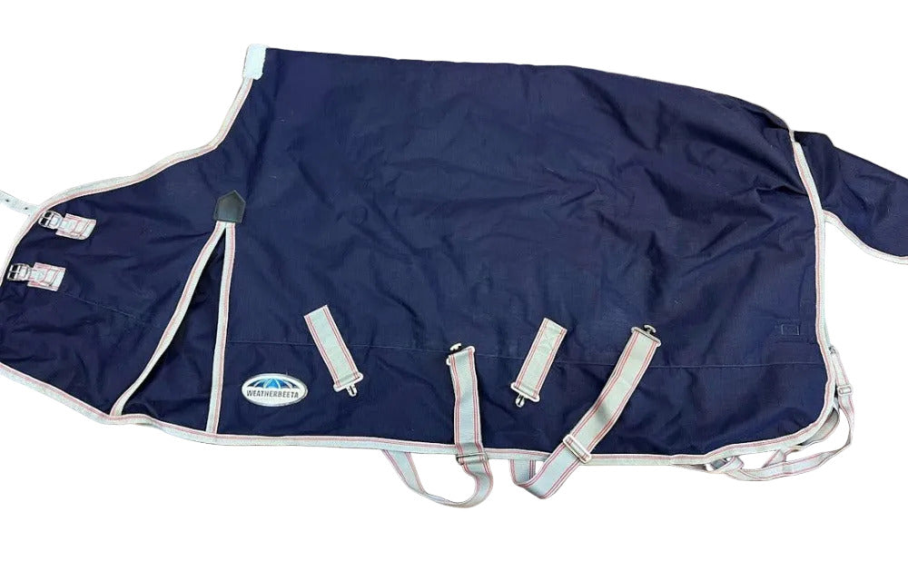 GENTLY USED WeatherBeeta ComFiTec Essential Standard Neck Medium Turnout 63"