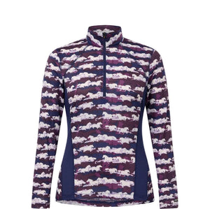 Kerrits EquiBreeze Ice Fil® Long Sleeve Shirt – Print - The Carousel Horse 