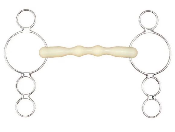 Happy Mouth Mullen Shaped 3-Ring Gag