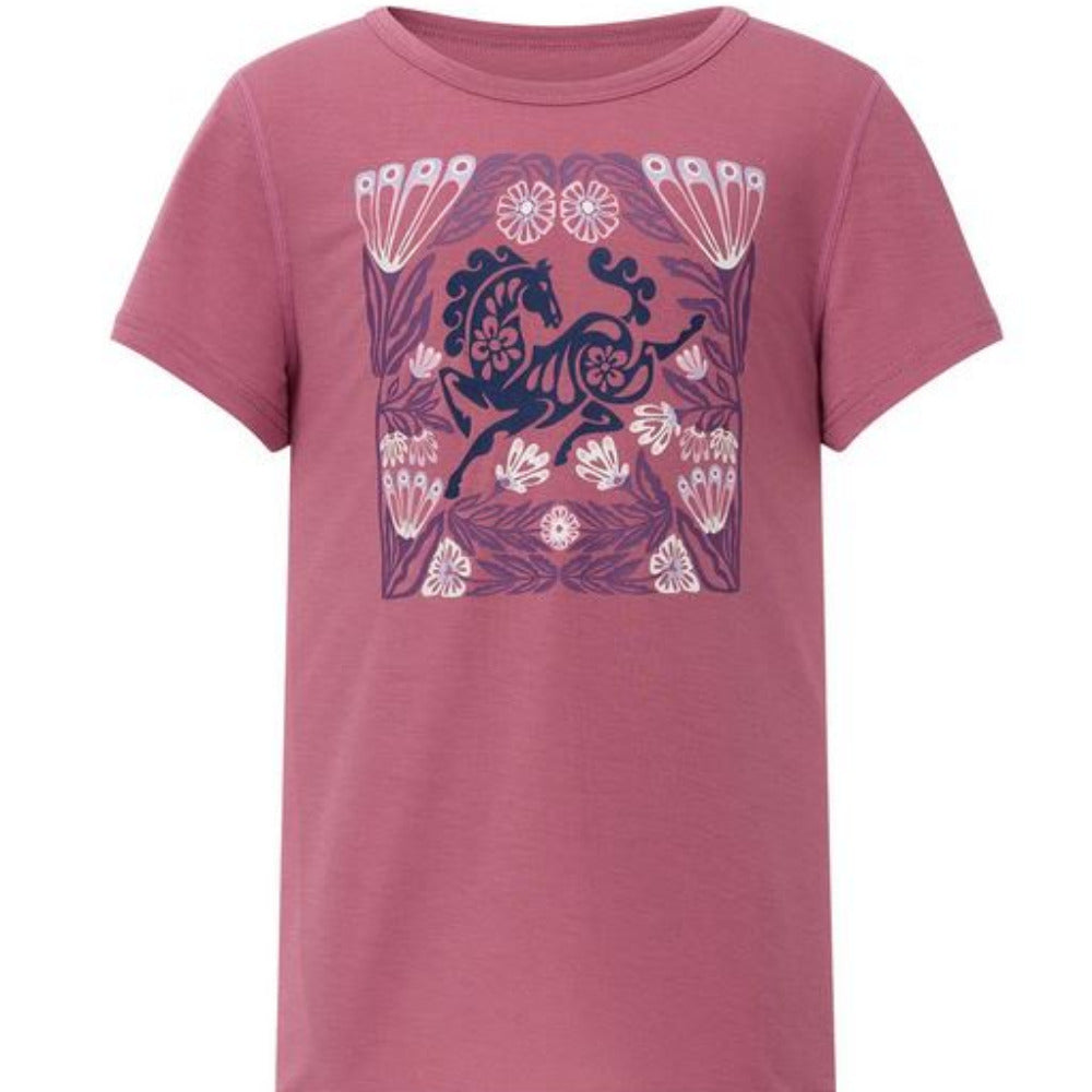 Kerrits Kids Frolic Horse Tee - The Carousel Horse 