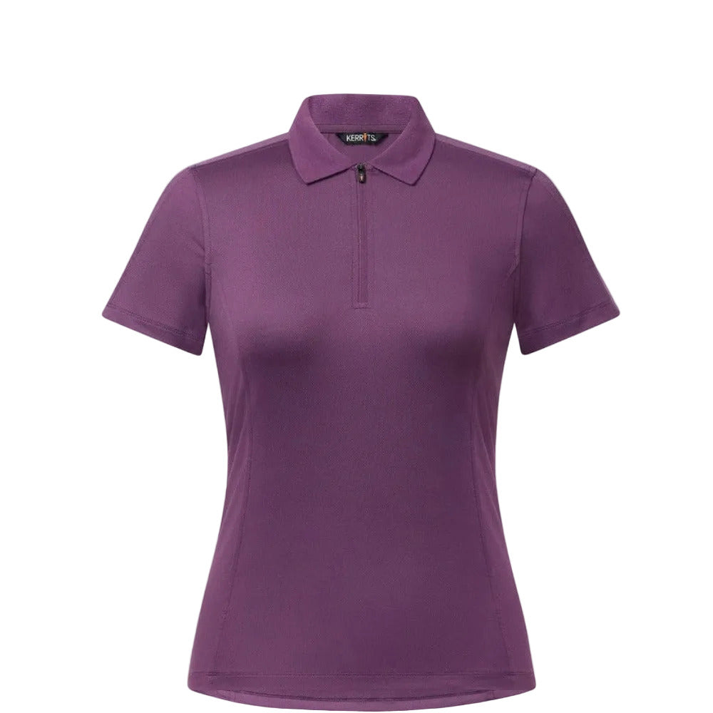 Kerrits Serenity Coolcore Short Sleeve Polo Shirt – Solid - The Carousel Horse 