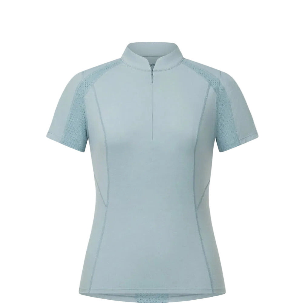 Kerrits Precision Short Sleeve Quarter Zip Tech Top - The Carousel Horse 