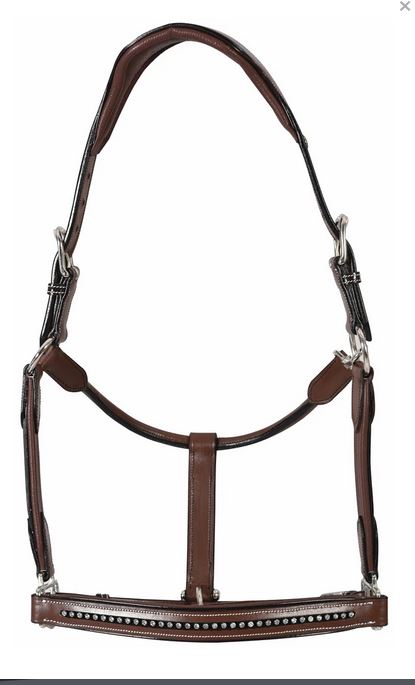 Henri de Rivel Padded Crystal Halter