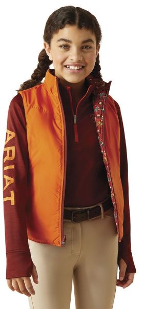 Ariat Kids’ Bella Reversible Insulated Vest CLOSEOUT