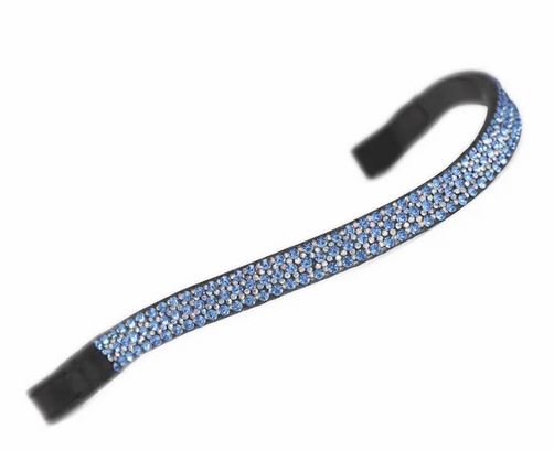 Shires Aviemore Wide Diamante Browband