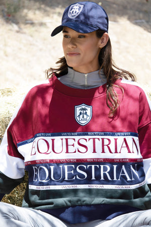 LA Equestrian LA LA 'Equestrian' Sweatshirt