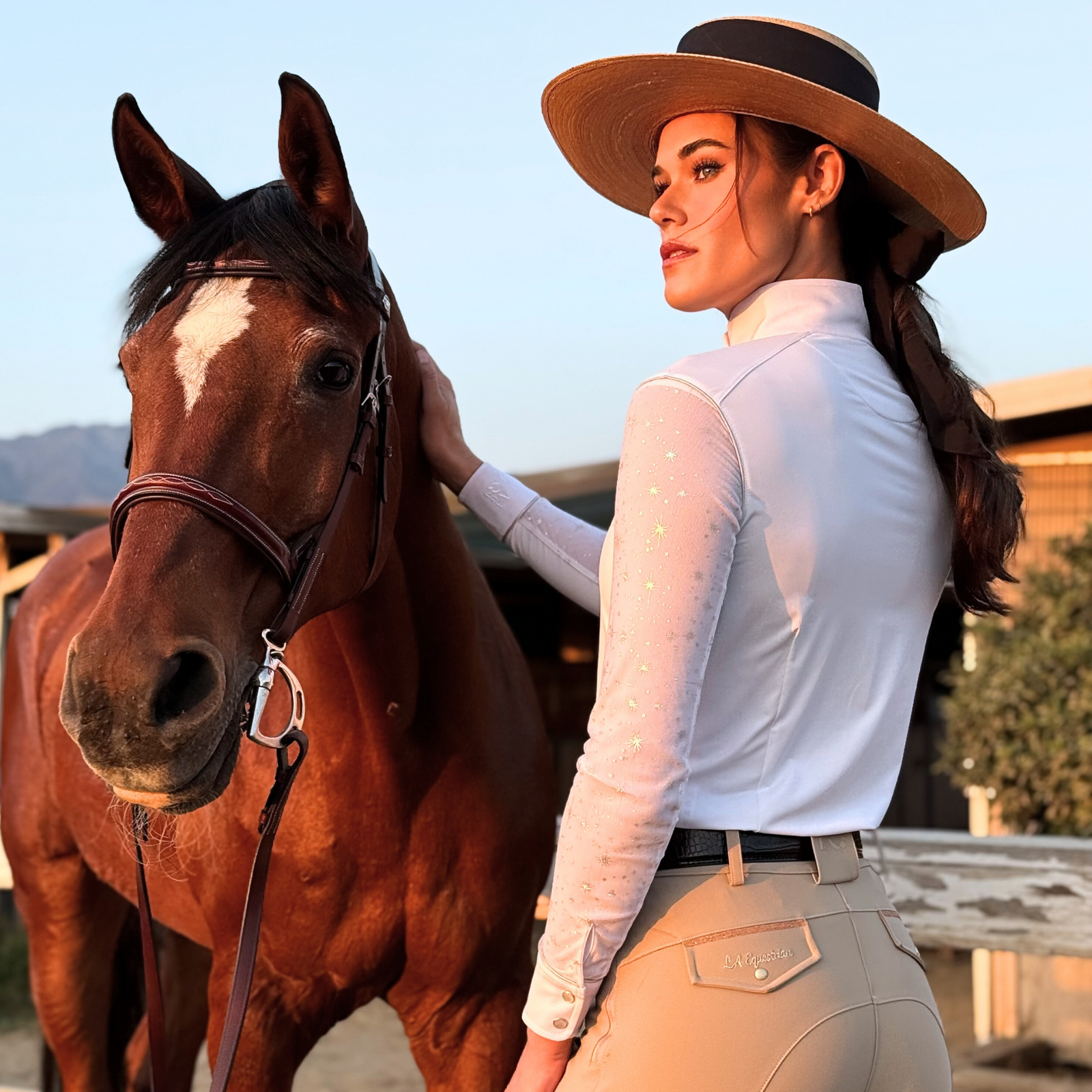 LA Equestrian Starlet Starburst Shirt