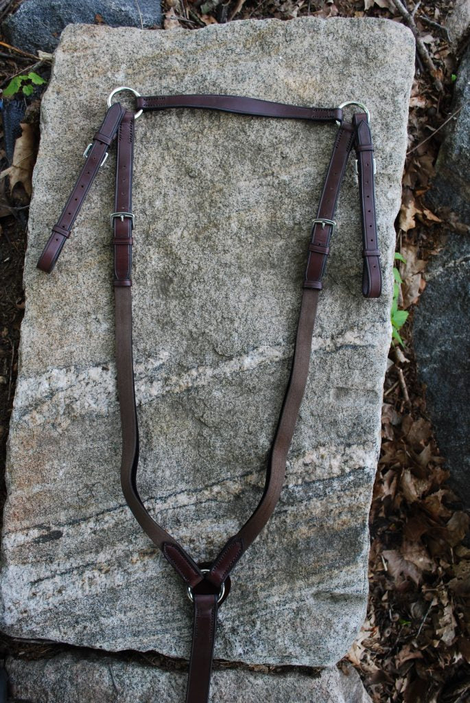 Black Oak 3/4" Elastic Breastplate