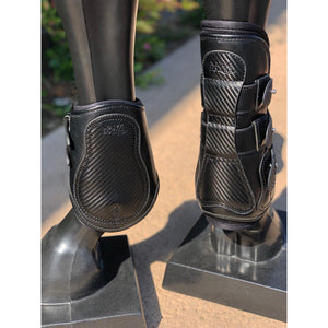 Majyk Equipe Estrella' Carbon Leather Tendon Boots