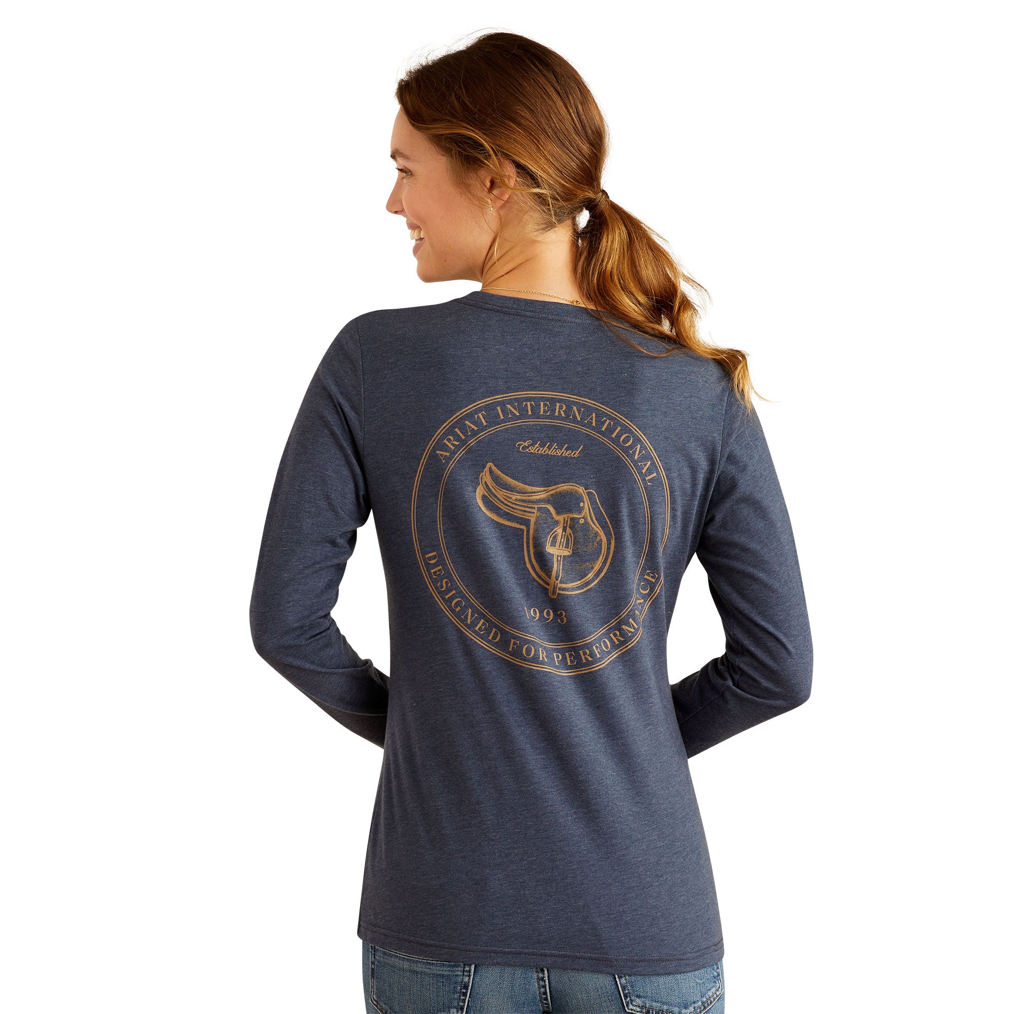 Ariat Ladies Handcrafted Long Sleeve T-Shirt CLOSEOUT