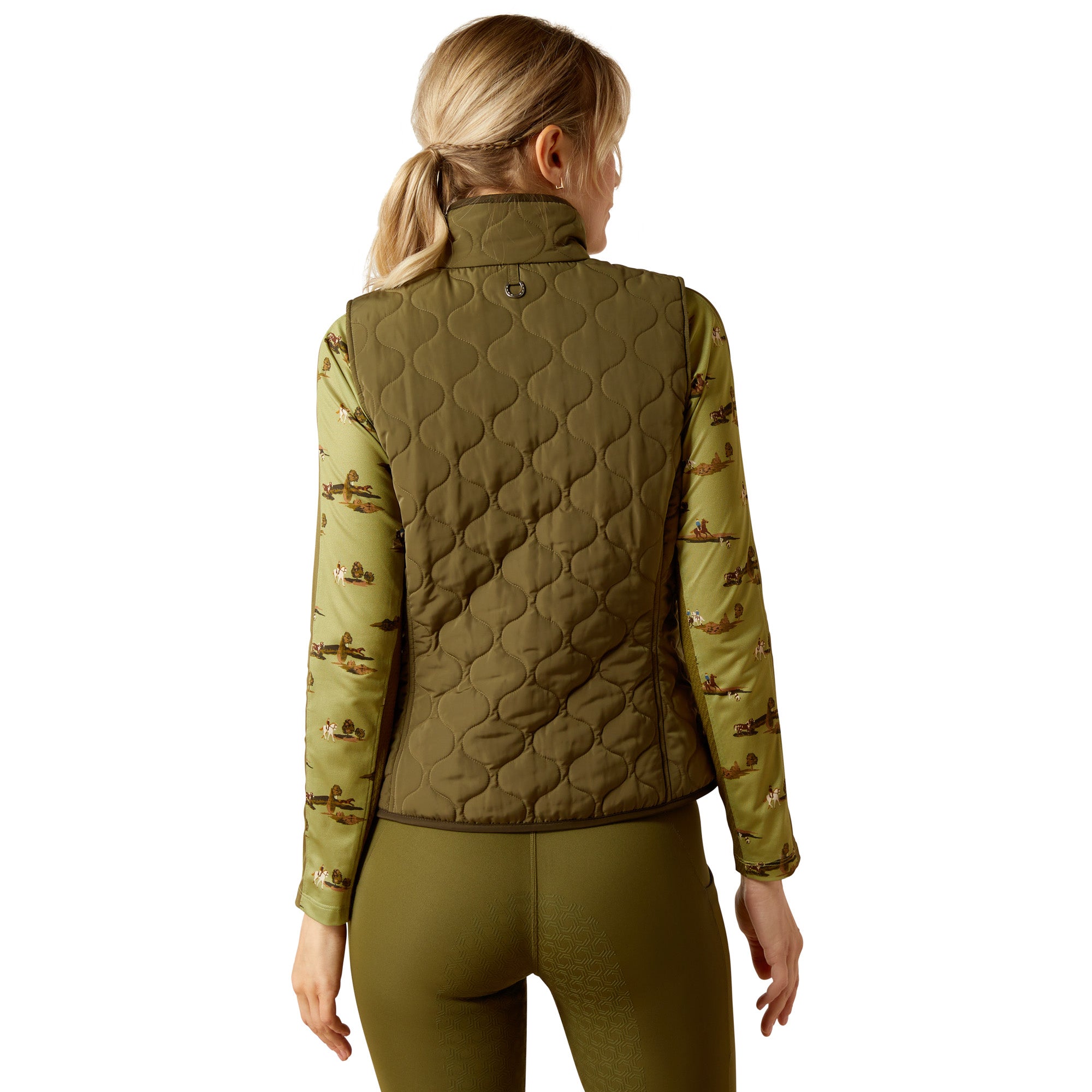 Ariat Ladies Ashley 2.0 Insulated Vest- WINTER MOSS CLOSEOUT