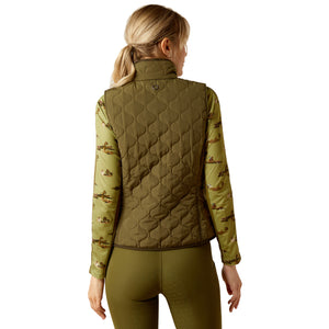 Ariat Ladies Ashley 2.0 Insulated Vest- WINTER MOSS CLOSEOUT