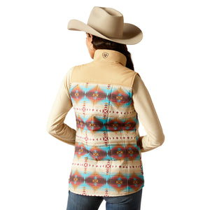 Ariat Ladies Crius Insulated Vest-  Serrano Southwest Print CLOSEOUT
