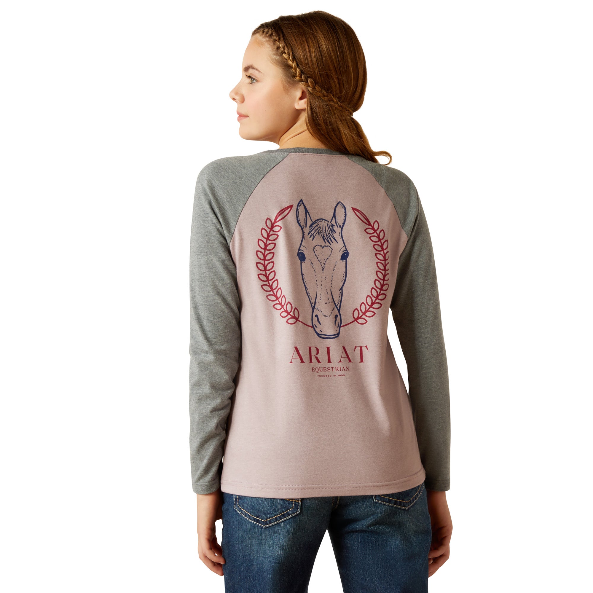 Ariat Kids Heart Star Long Sleeve T-Shirt CLOSEOUT