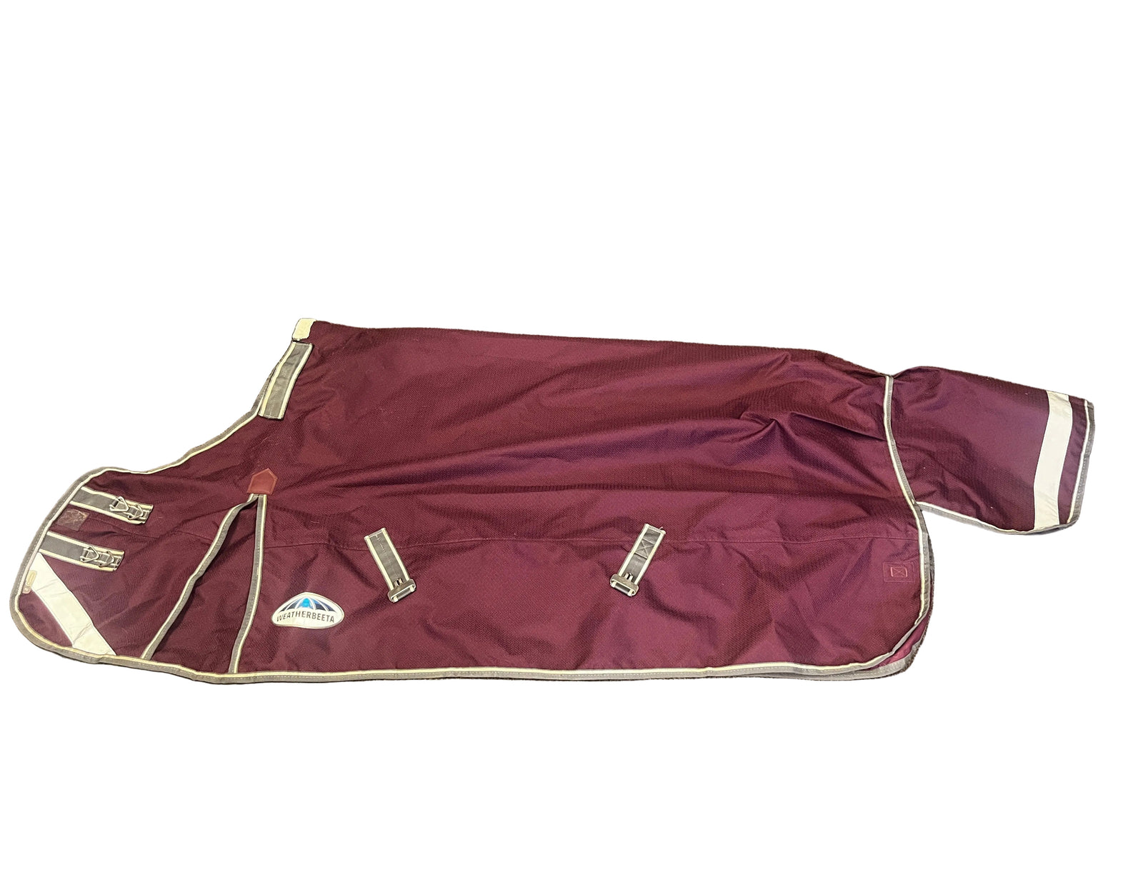 GENTLY USED Weatherbeeta Comfitec Plus Dynamic II Turnout Lite - Maroon 75