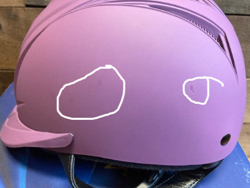 Ovation Deluxe Schooler Helmet NEW WITH DEFECT XXS/XS