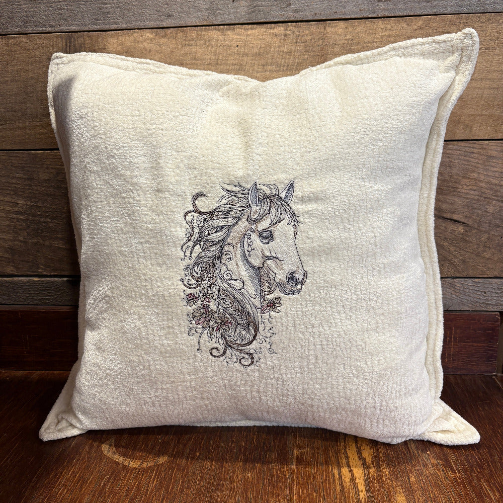 Embroidered Pillows