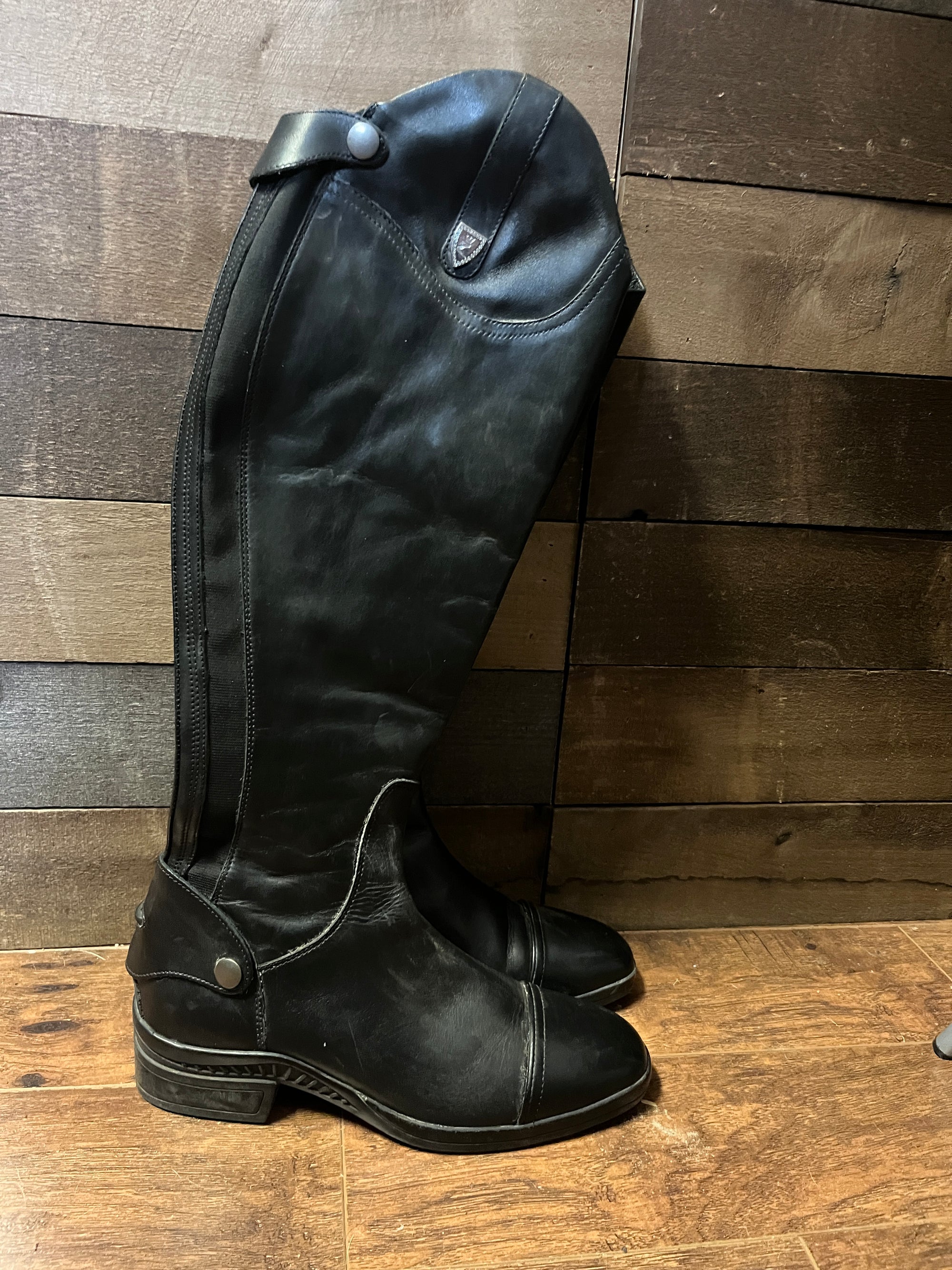 Horze Ladies’ Duvall Tall Dress Boots - 9.5 Regular Calf - GENTLY USED