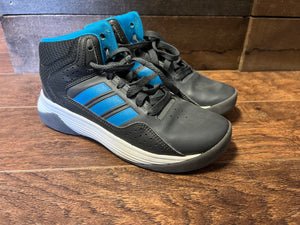Nike Team Hustle DT Basketball Shoe - Blue / Black Youth Size 2.5