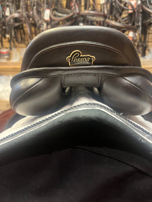 GENTLY USED Pessoa Junior Saddle with XCH - 15 Regular Flap