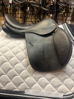 GENTLY USED Pessoa Junior Saddle with XCH - 15 Regular Flap